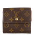 Louis Vuitton Bi-Fold Wallet, &pound;170, Accessories, Brown, Canvas, Front view